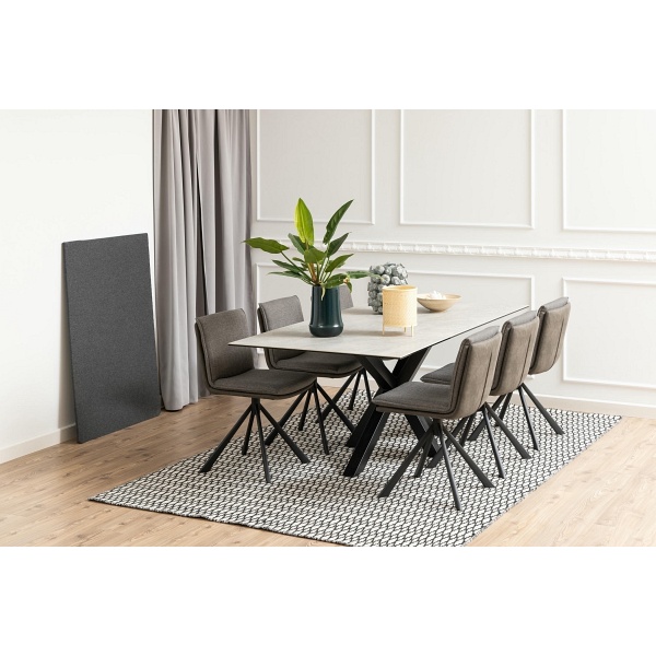 Krzesło Flynn szary/antracytowy - ACTONA